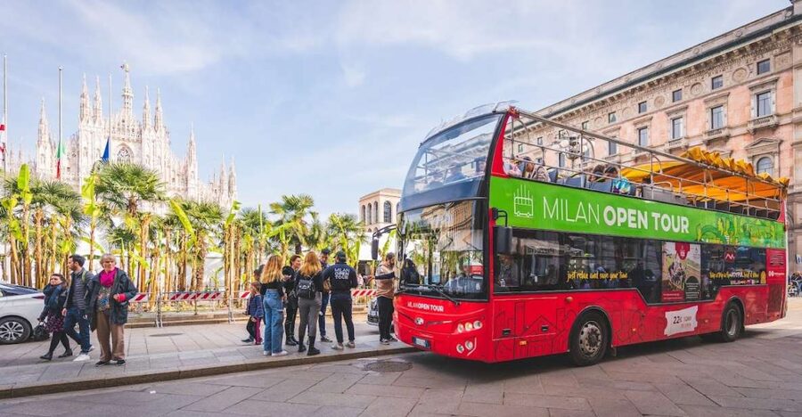 Milan: Gray Line Milan Open Tour Hop-On Hop-Off Bus Tour - Duomo and Scala: the easiest way to pace Milan’s core