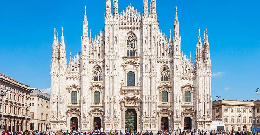 Milan: Guided Cathedral Tour with Rooftop Terraces Access - Milan Cathedral from Two Angles: Inside Wonder and Rooftop Views