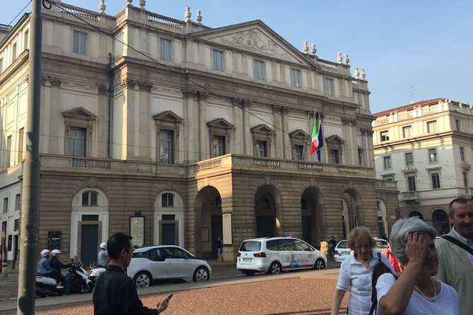 Milan Highlights: Guided Duomo, Last Supper & City Centre Tour - La Scala from the outside: quick facts before you go looking