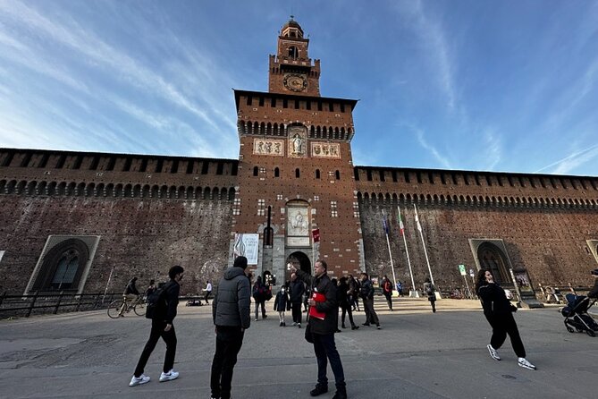 Milan Highlights: Guided Duomo, Last Supper & City Centre Tour - Sforza Castle exterior and the park reset you’ll appreciate