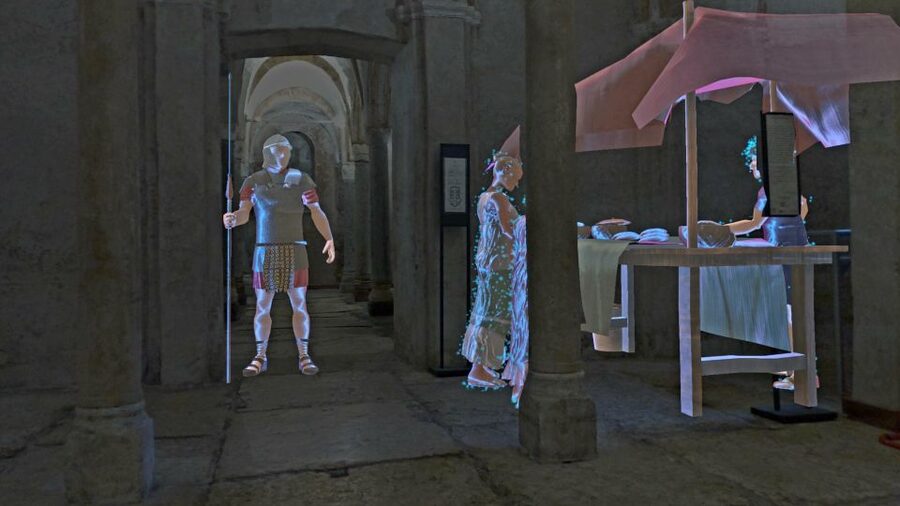 Milan | In the Crypt of time, holographic tour - What a chronovisor tour in Milan actually feels like
