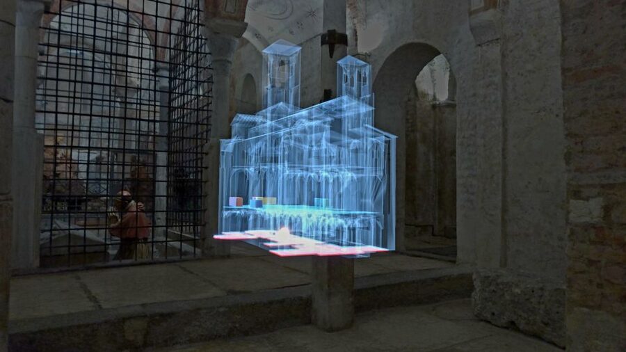 Milan | In the Crypt of time, holographic tour - The 20-minute time travel flow, step by step