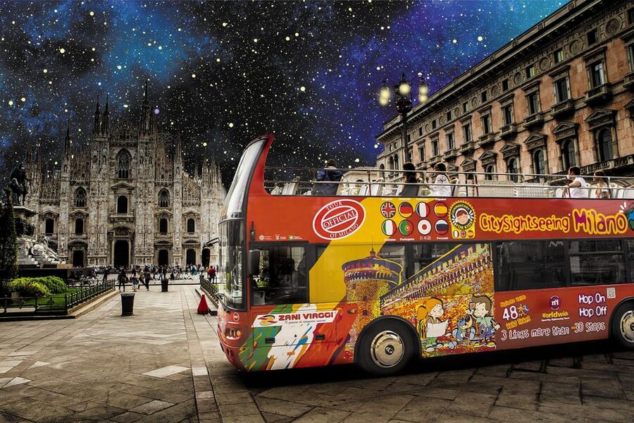 Milan: Night Tour by Bus - A Night Bus Route That Links Milan’s Big Icons