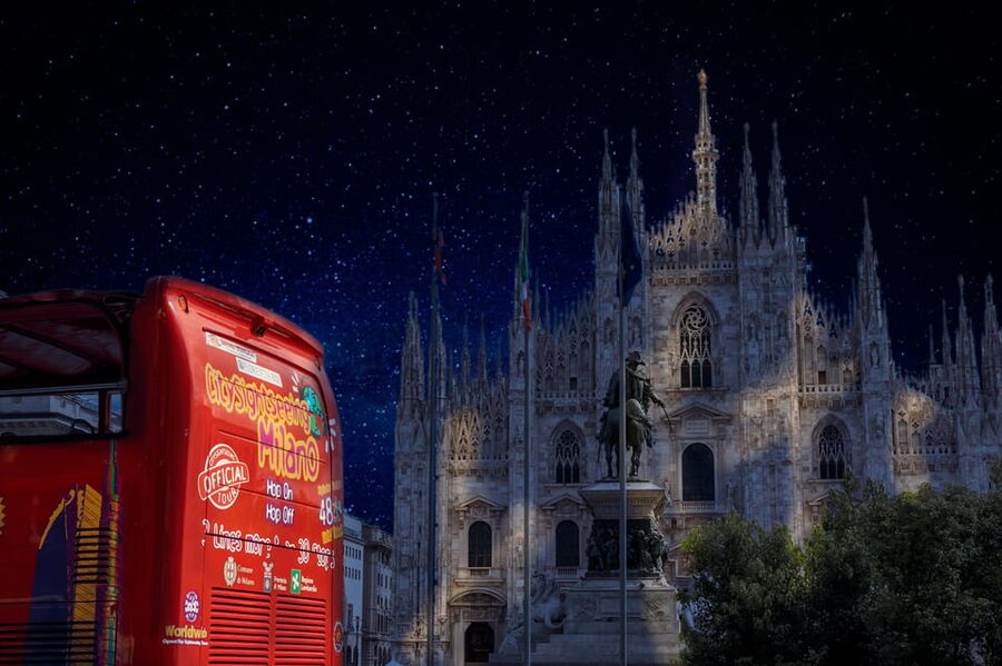 Milan: Night Tour by Bus - Sforza Castle After Dark: Grand Fortress Views From the Road