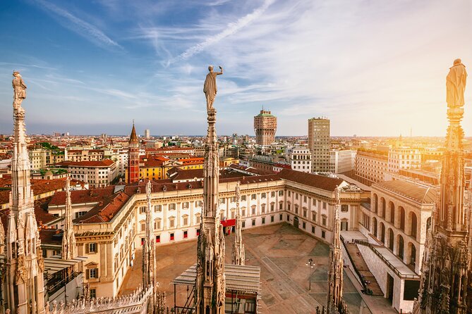 Milan: Private Tour - Duomo, Sforza Castle & Gelato Tasting - Sforza Castle Courtyard, Fortified Milan, and the Arco della Pace Views