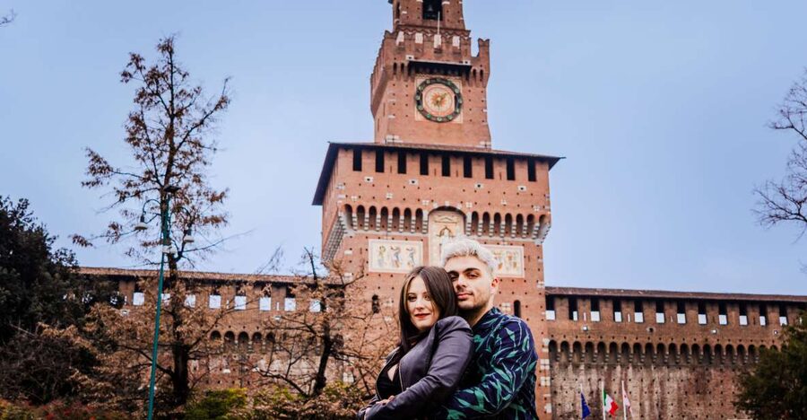 Milan: Professional Photoshoot Outside Sforza Castle - Why Sforza Castle is an easy win for great photos in Milan