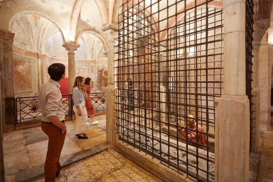 Milan: San Sepolcro Crypt Skip-the-Line Entry Ticket - The Crypt Circuit: A Medieval Underground Church Built for 1030 A.D. Milan