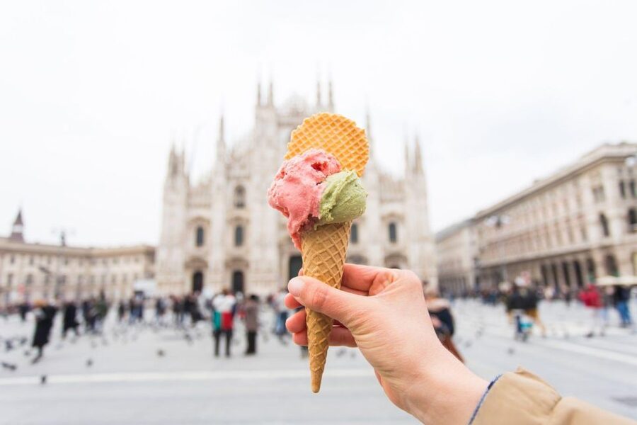 Milan Small Group: Duomo & Rooftop, Castle, Gelato Tasting - Galleria Vittorio Emanuele II and La Scala from the outside