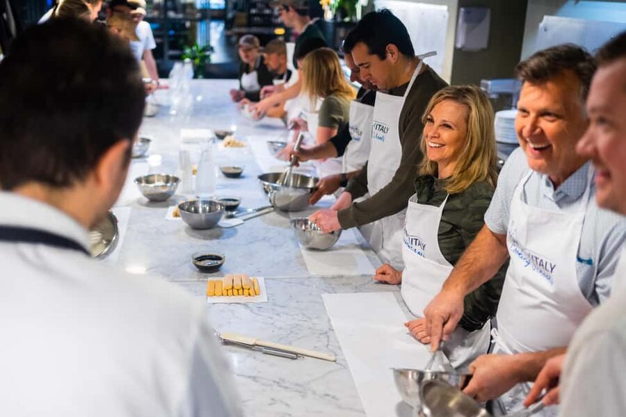 Milan: Small-group Pasta & Gelato Class with Unlimited Wine - Central Market location at Via Giovanni Battista Sammartini