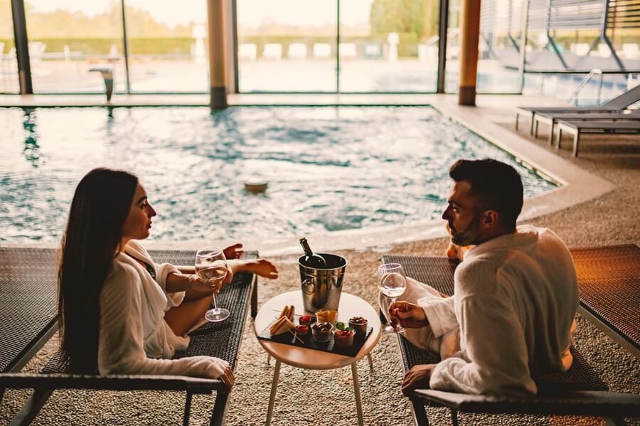 Monticello SPA & FIT: Gold Pass - The Heart of the Day: Indoor and Outdoor Pools