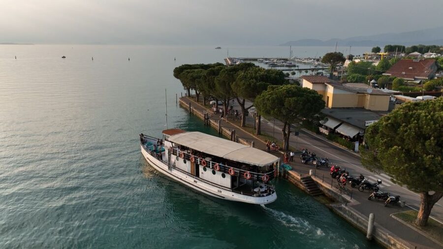 Peschiera: Afternoon Boat Trip to Sirmione with Swim Stop - Why the Sirmione peninsula views work so well from the deck