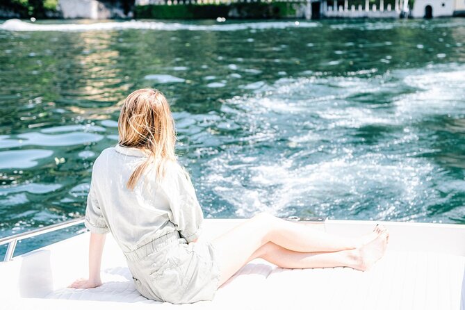 Private Cruise on Lake Como with Luxury Motorboat from 1H to 4H - Cernobbio skyline: Villa Erba, Villa d’Este views, and a Versace connection
