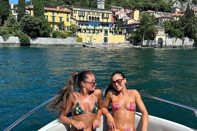 Private Lake Como Boat Tour with Captain Exclusive Scenic Cruise - Aperitivo on Board: Drinks Included, Sunset Energy Included