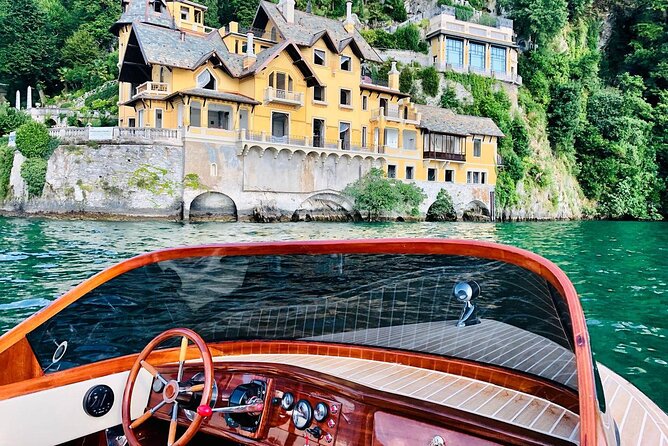 Private Venetian Wooden Boat Tour on Lake Como - Punta Spartivento: the Larian triangle watershed viewpoint