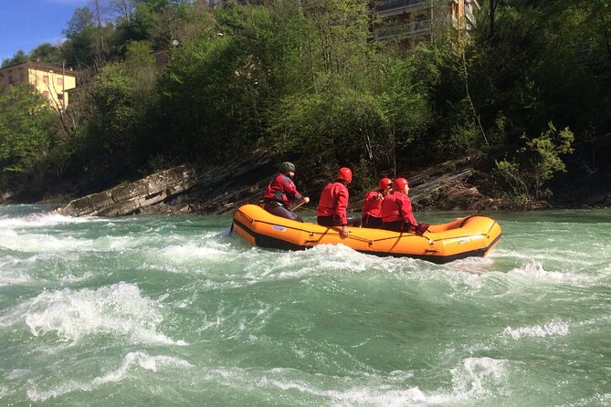 Rafting on Brembo River. - Gear up at San Pellegrino Terme, then reset with showers