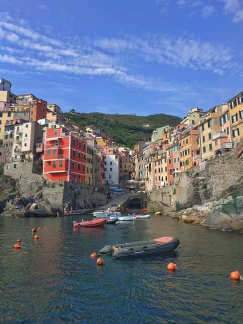 Riomaggiore: Cinque Terre Sunset Tour with Wine & Focaccia - On Board the New Ligurian Gozzo: Comfort, Captain, and Included Wine