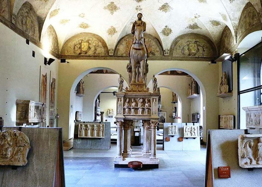 Sforza Castle & Michelangelo's Pietà Rondanini Guided Tour - Sforza Castle: courtyard first, then rooms with real stories behind them