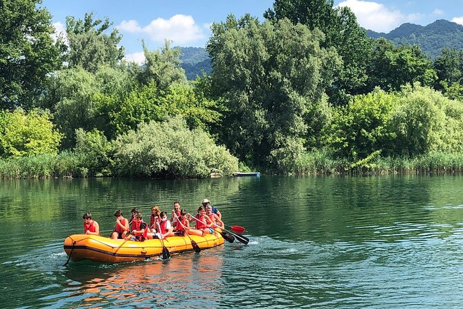 Soft Rafting on Adda River - The Short Transfer to Cisano Bergamasco