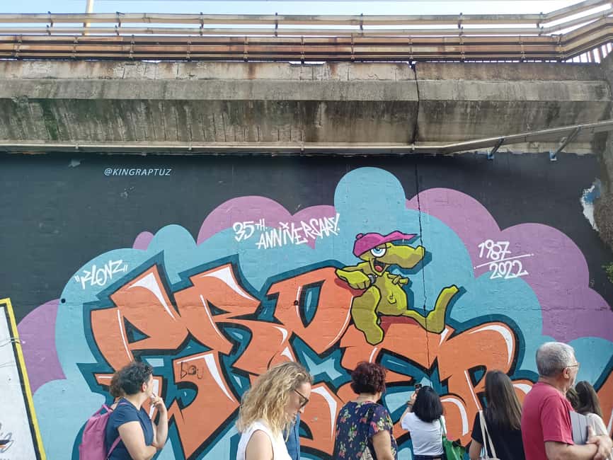 Street Art&Urban Vibes in Milan’s Most Exciting Rising Areas - Bici&Radici: street art in a small-business setting