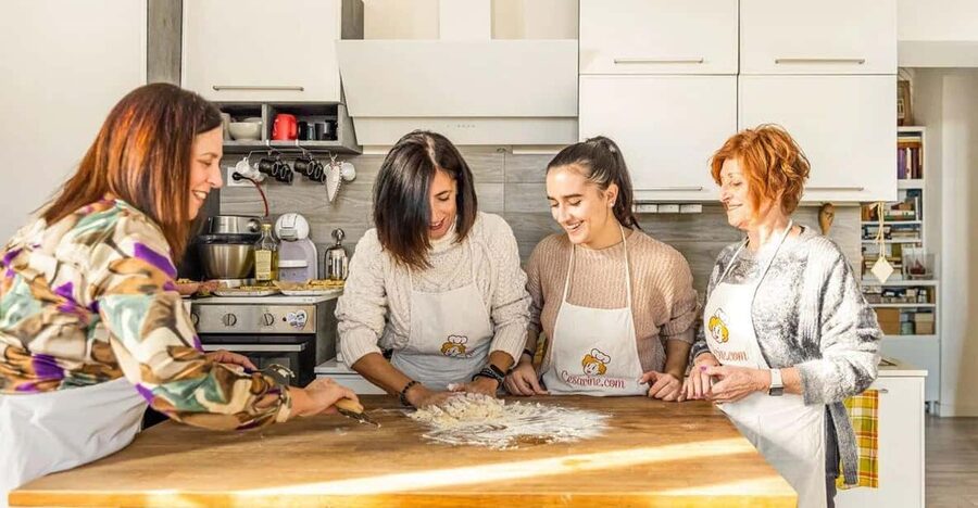 Stresa: Cooking Class at a Local's Home - How the class works in a Cesarina home kitchen