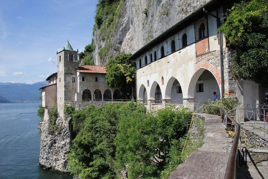 Stresa: Private Cruise to Santa Caterina del Sasso - Santa Caterina del Sasso Hermitage: The View You Came For