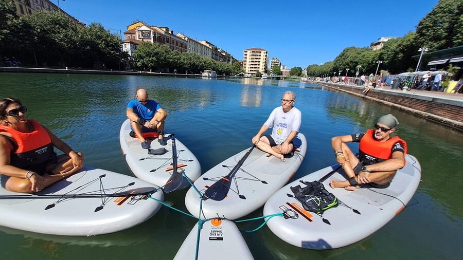 SUPMindfulness on Navigli: wellness experience in Milan - Choose Your Format: Private Calm or Shared Canal Time