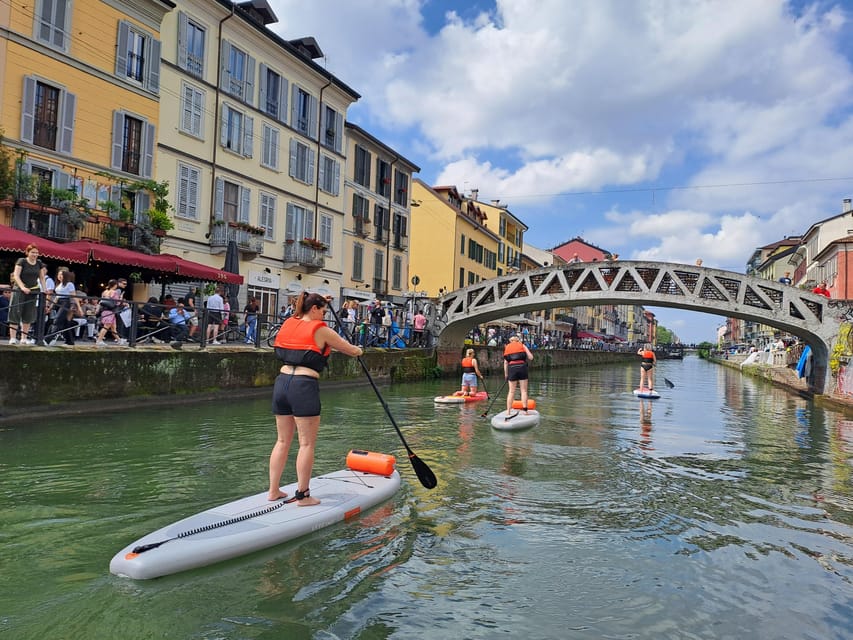SUPMindfulness on Navigli: wellness experience in Milan - The 1.5 to 2.5 Hour Flow, From Sailors’ HQ to Tea