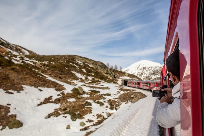 Swiss Alps Bernina Red Train and St.Moritz Tour from Milan - Milan to St. Moritz on the Coach, the early start matters