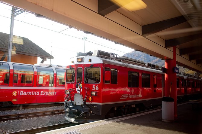 Swiss Alps Bernina Red Train and St.Moritz Tour from Milan - St. Moritz free time, use it for the basics (and the treats)