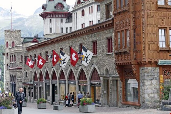 Tour Bernina Red Train And St Moritz from Milan - St. Moritz Free Time: Lake Walks, Town Wandering, And Shop Time