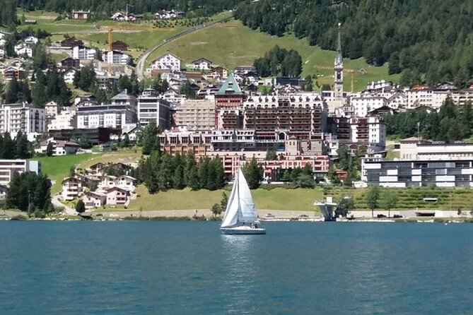 Tour Bernina Red Train And St Moritz from Milan - Maloja Pass Return: The Bus View Route Back Toward Milan