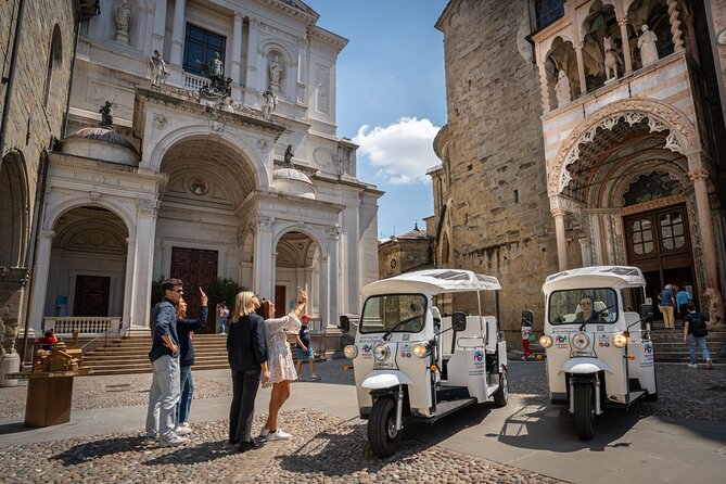 Tuk Tuk tour in Bergamo, Città Alta and the ancient Venetian walls - From the Meeting Point to the Big View: The Ride That Sets Up the Story