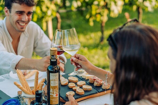 Wine and Food Tasting in the Vineyards in Lazise - A Boutique Lake Garda Winery Where the Tasting Happens Among the Vines